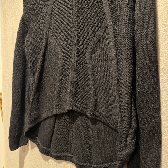 Helmut Lang Black Crew Neck Crochet Sweater - Picture 5 of 5